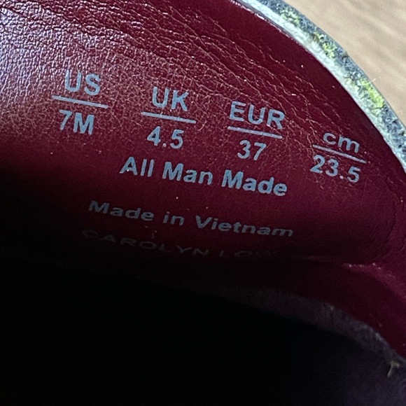 NEW Franco Sarto Women’s Metallic Loafers with Tassel Size 7 - Picture 9 of 11